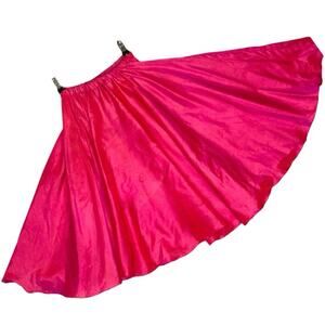 Bright Pink Twirling Skirt Girls S/M Iridescent Ballet Dance Fairy Moondance Inc